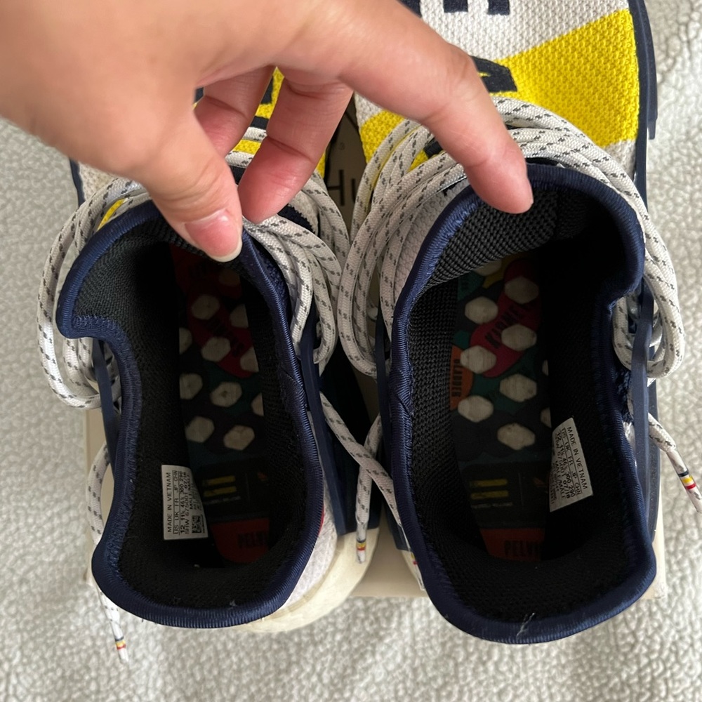 PHARRELL X BILLIONAIRE BOYS CLUB X NMD HUMAN RACE TRAIL SIZE 12 - Picture 8 of 13
